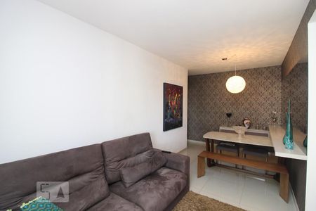 Sala de apartamento à venda com 3 quartos, 80m² em Vila da Serra, Nova Lima