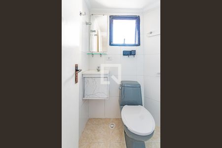Banheiro da Suíte 1 de apartamento para alugar com 3 quartos, 77m² em Vila Brasílio Machado, São Paulo