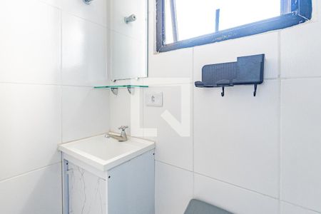 Banheiro da Suíte 1 de apartamento para alugar com 3 quartos, 77m² em Vila Brasílio Machado, São Paulo