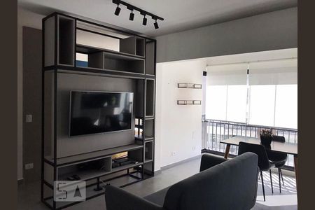 Sala de apartamento à venda com 1 quarto, 38m² em Vila Suzana, São Paulo