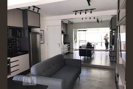 Sala de apartamento à venda com 1 quarto, 38m² em Vila Suzana, São Paulo