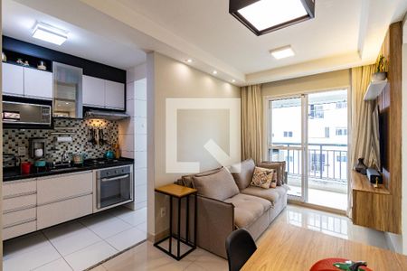 Sala de apartamento para alugar com 2 quartos, 48m² em Vila Andrade, São Paulo