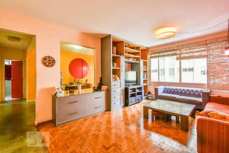 Sala 1 de apartamento para alugar com 2 quartos, 100m² em Cerqueira César, São Paulo