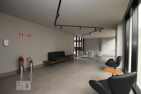 Studio à venda com 16m², 1 quarto e sem vagaHall social