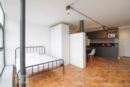 Quarto de kitnet/studio para alugar com 1 quarto, 37m² em Centro, São Paulo