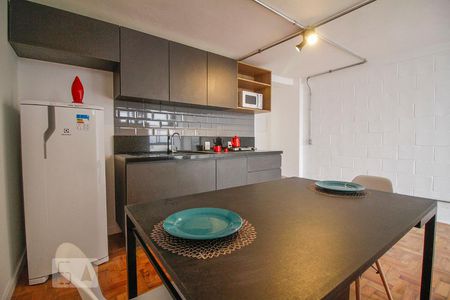 Cozinha de kitnet/studio para alugar com 1 quarto, 37m² em Centro, São Paulo