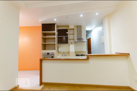 Sala + Cozinha de apartamento à venda com 2 quartos, 59m² em Leblon, Rio de Janeiro