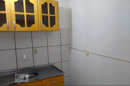 Cozinha de apartamento à venda com 1 quarto, 30m² em Canudos, Novo Hamburgo