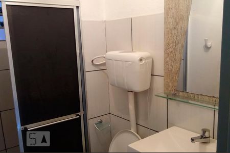 Banheiro de apartamento à venda com 1 quarto, 30m² em Canudos, Novo Hamburgo