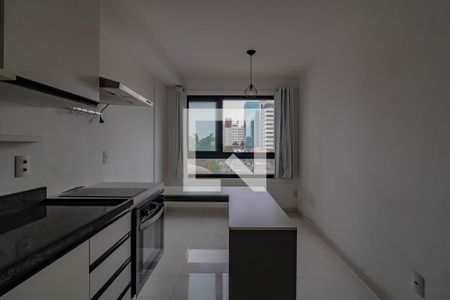 Sala/Cozinha de apartamento para alugar com 1 quarto, 26m² em Mirandópolis, São Paulo