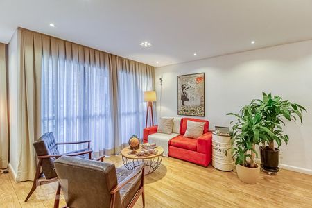 Sala de apartamento à venda com 2 quartos, 100m² em Vila Olímpia, São Paulo