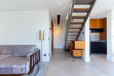 Sala de apartamento à venda com 1 quarto, 80m² em Vila Nova Conceição, São Paulo