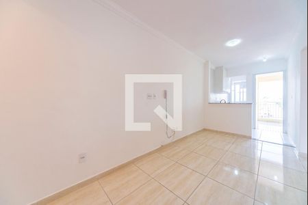 Sala de apartamento para alugar com 2 quartos, 50m² em Campestre, Santo André
