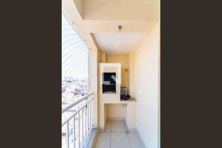 Varanda gourmet de apartamento para alugar com 2 quartos, 50m² em Campestre, Santo André