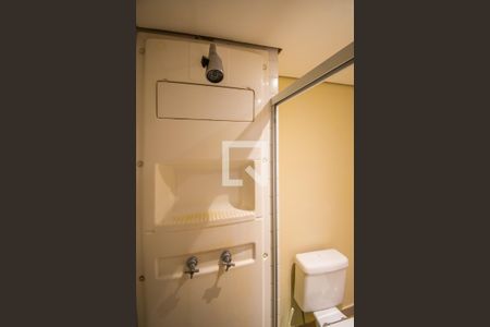 Banheiro da Suíte de apartamento à venda com 1 quarto, 50m² em Cambuí, Campinas