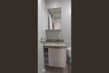 Banheiro da Suíte de kitnet/studio para alugar com 1 quarto, 33m² em Vila Campesina, Osasco