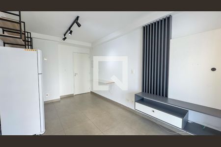 Sala e Cozinha de apartamento para alugar com 1 quarto, 37m² em Campo Belo, São Paulo