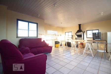 Área comum - Salão de festas de apartamento para alugar com 1 quarto, 41m² em São João, Porto Alegre