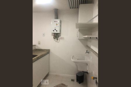 Cozinha e Área de Serviço de apartamento para alugar com 1 quarto, 42m² em Jacarepaguá, Rio de Janeiro