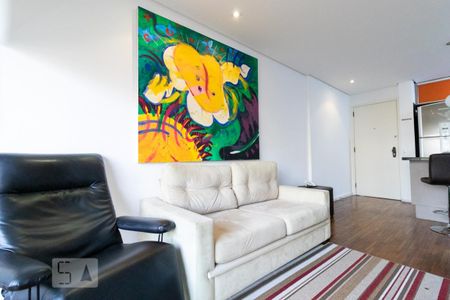 Sala de apartamento para alugar com 1 quarto, 47m² em Pinheiros, São Paulo