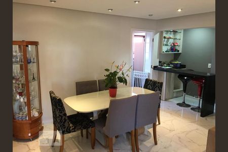 Sala de Jantar de apartamento para alugar com 3 quartos, 100m² em Vila Valparaíso, Santo André