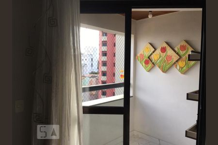 Sala de apartamento para alugar com 3 quartos, 100m² em Vila Valparaíso, Santo André