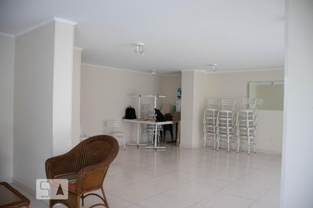Área comum - Salão de festas de apartamento para alugar com 1 quarto, 50m² em Vila Monte Alegre, São Paulo