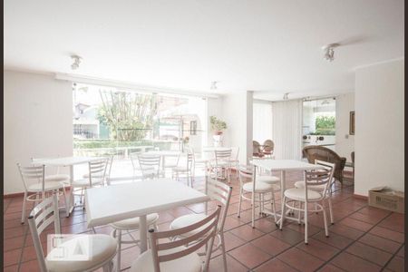 Área comum - Salão de festas de apartamento para alugar com 1 quarto, 50m² em Vila Monte Alegre, São Paulo