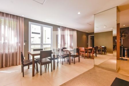 Studio para alugar com 38m², 1 quarto e sem vagaÁrea comum - Salão de festas