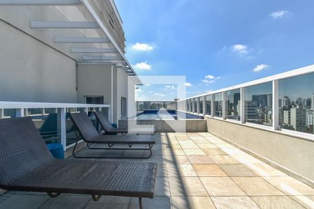 Studio para alugar com 38m², 1 quarto e sem vagaÁrea comum - Piscina