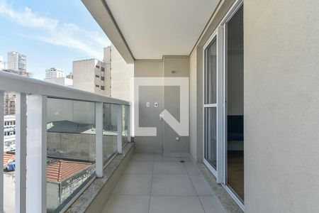 Varanda de kitnet/studio para alugar com 1 quarto, 38m² em Santa Cecília, São Paulo