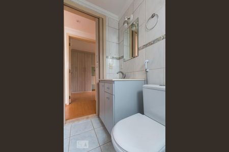 Banheiro Social de apartamento à venda com 2 quartos, 62m² em Vila Campestre, São Paulo