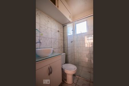 Banheiro de apartamento à venda com 2 quartos, 50m² em São João Batista (venda Nova), Belo Horizonte