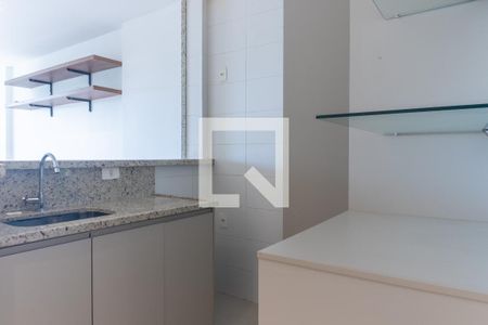 Cozinha e Área de Serviço de kitnet/studio para alugar com 1 quarto, 34m² em Setor Noroeste, Brasília