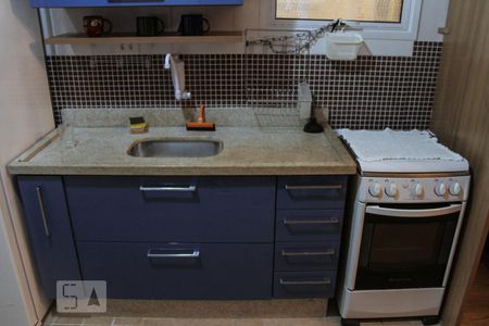 Cozinha de apartamento à venda com 1 quarto, 38m² em Santa Efigênia, São Paulo