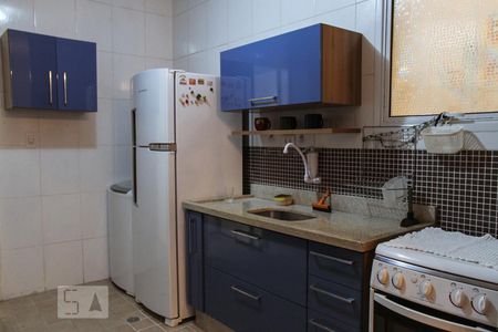 Cozinha - Armários de apartamento à venda com 1 quarto, 38m² em Santa Efigênia, São Paulo