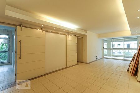 Sala de apartamento para alugar com 3 quartos, 136m² em Barra da Tijuca, Rio de Janeiro