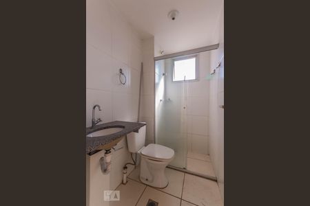 Banheiro Social de apartamento à venda com 3 quartos, 70m² em Santa Branca, Belo Horizonte