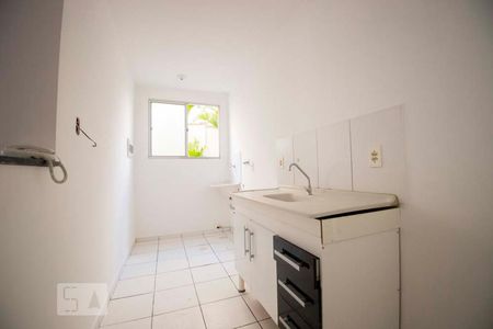 cozinha de apartamento para alugar com 2 quartos, 48m² em Loteamento Parque São Martinho, Campinas
