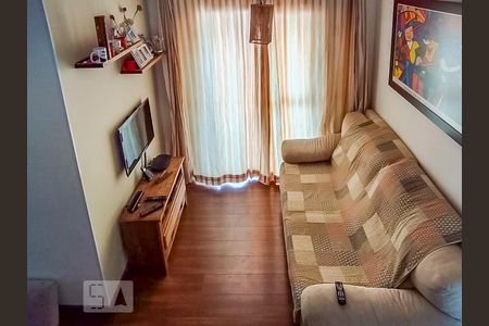 Sala de apartamento para alugar com 2 quartos, 52m² em Vila Homero Thon, Santo André