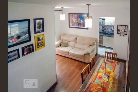 Sala de apartamento para alugar com 2 quartos, 52m² em Vila Homero Thon, Santo André