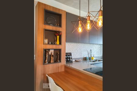 Sala de apartamento para alugar com 1 quarto, 48m² em Bethaville I, Barueri