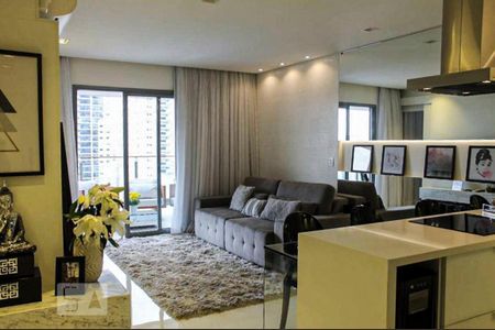 Sala de apartamento para alugar com 1 quarto, 78m² em Vila Nova Conceição, São Paulo
