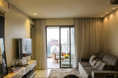 Sala de apartamento para alugar com 1 quarto, 78m² em Vila Nova Conceição, São Paulo