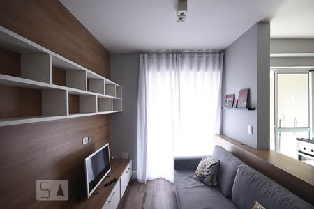 Sala de Tv de apartamento à venda com 1 quarto, 38m² em Vila Andrade, São Paulo