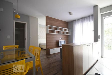 Sala de apartamento à venda com 1 quarto, 38m² em Vila Andrade, São Paulo
