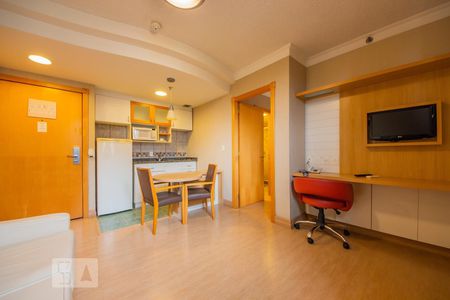 Sala de apartamento à venda com 1 quarto, 36m² em Rio Branco, Porto Alegre