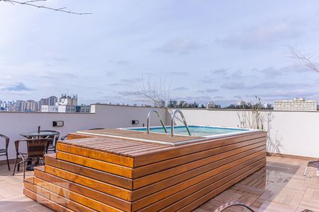 Studio para alugar com 27m², 1 quarto e sem vagaPiscinaÁrea comum - Piscina