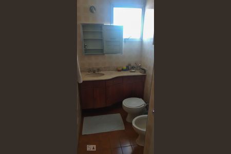 Banheiro da Suíte 1 de apartamento à venda com 3 quartos, 96m² em Parque Jabaquara, São Paulo