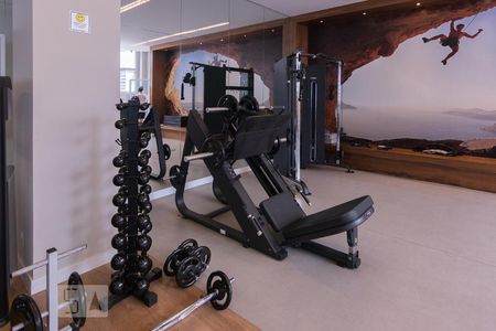 Apartamento para alugar com 45m², 1 quarto e 1 vagaAcademia